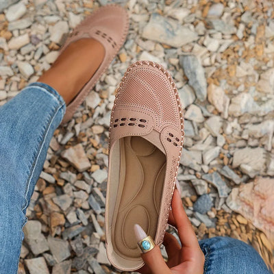 CLARA – Atmungsaktive Vintage-Ballerinas