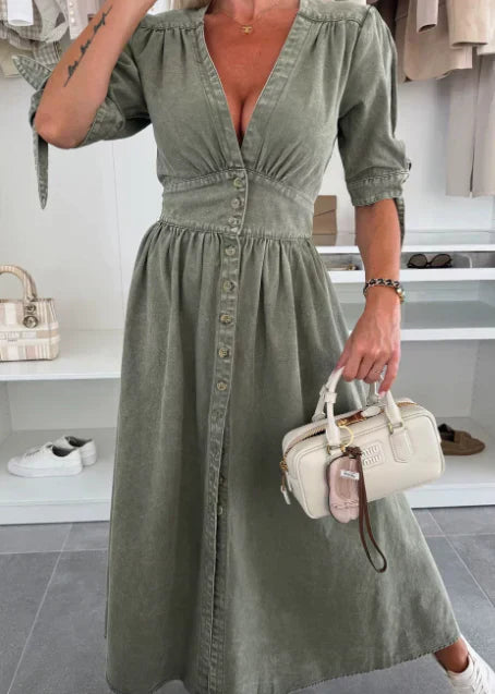 MILENA – Kleid Denim