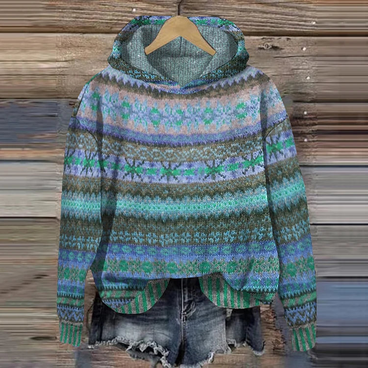 Anja | Ethnischer Musterpullover