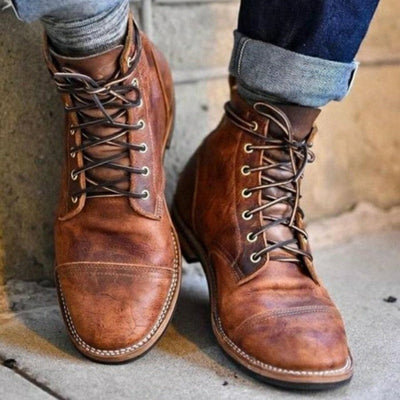XANDOR I RETRO LEDER STIEFEL