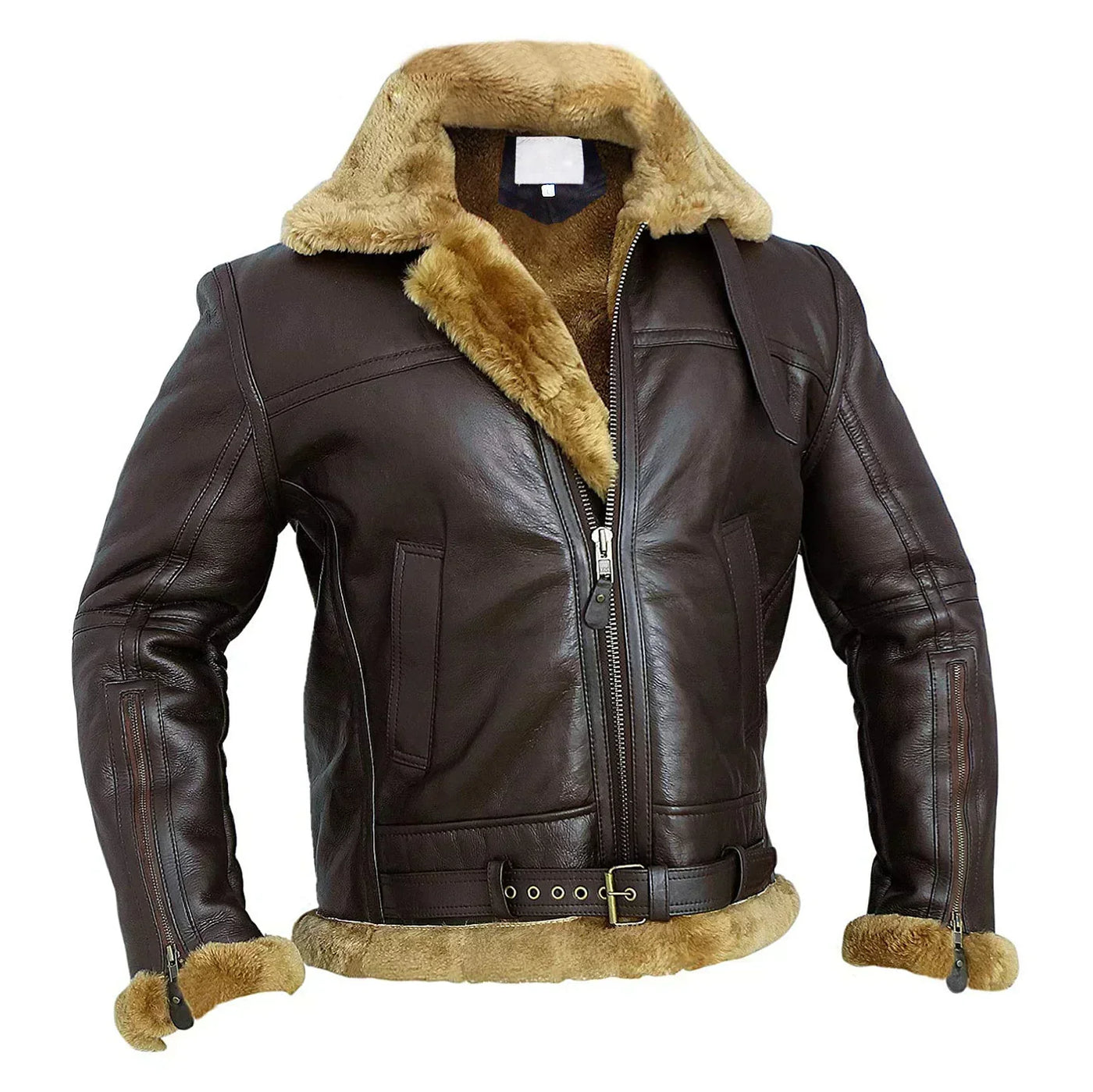 Maverick™ - Shearling-Lederjacke