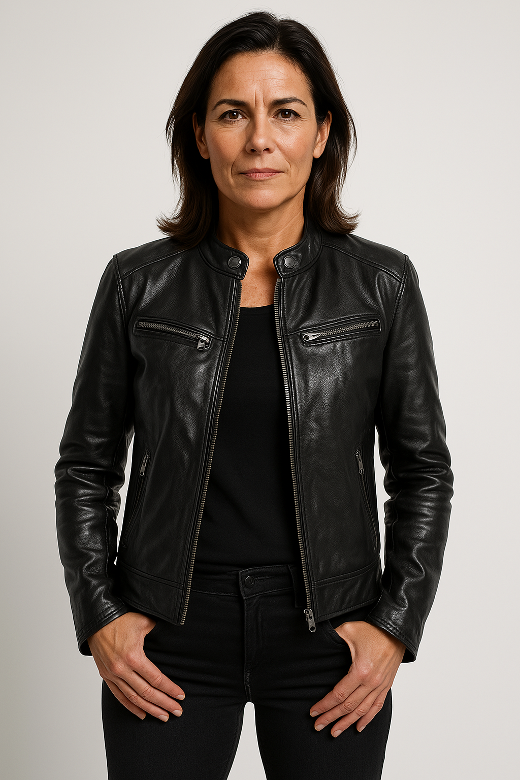 Bonnie® | Legere Lederjacke