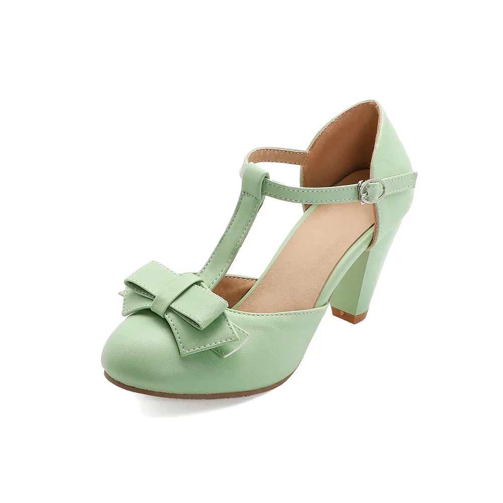 CAMILA – T Riemchen Plateau Mary Janes