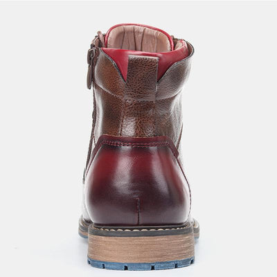 Cris™ | Premium Handgefertigte Leder Oxford Stiefel für Herren