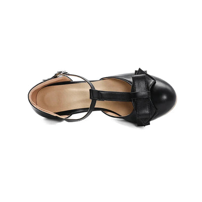 CAMILA – T Riemchen Plateau Mary Janes