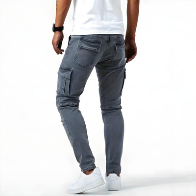 Samuel™ | Stretch Denim Cargo-Hosen