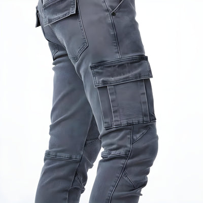 Samuel™ | Stretch Denim Cargo-Hosen
