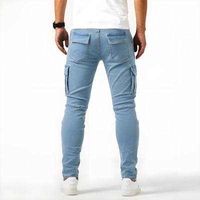 Samuel™ | Stretch Denim Cargo-Hosen