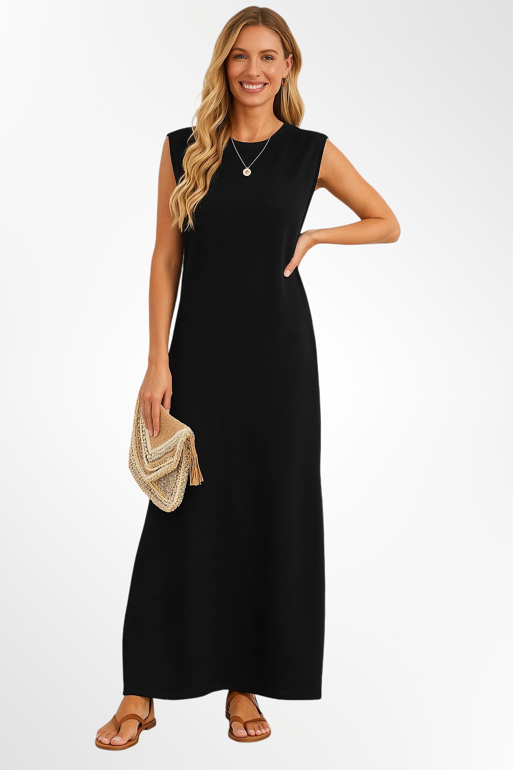 Emma - Langes Fließendes Kleid