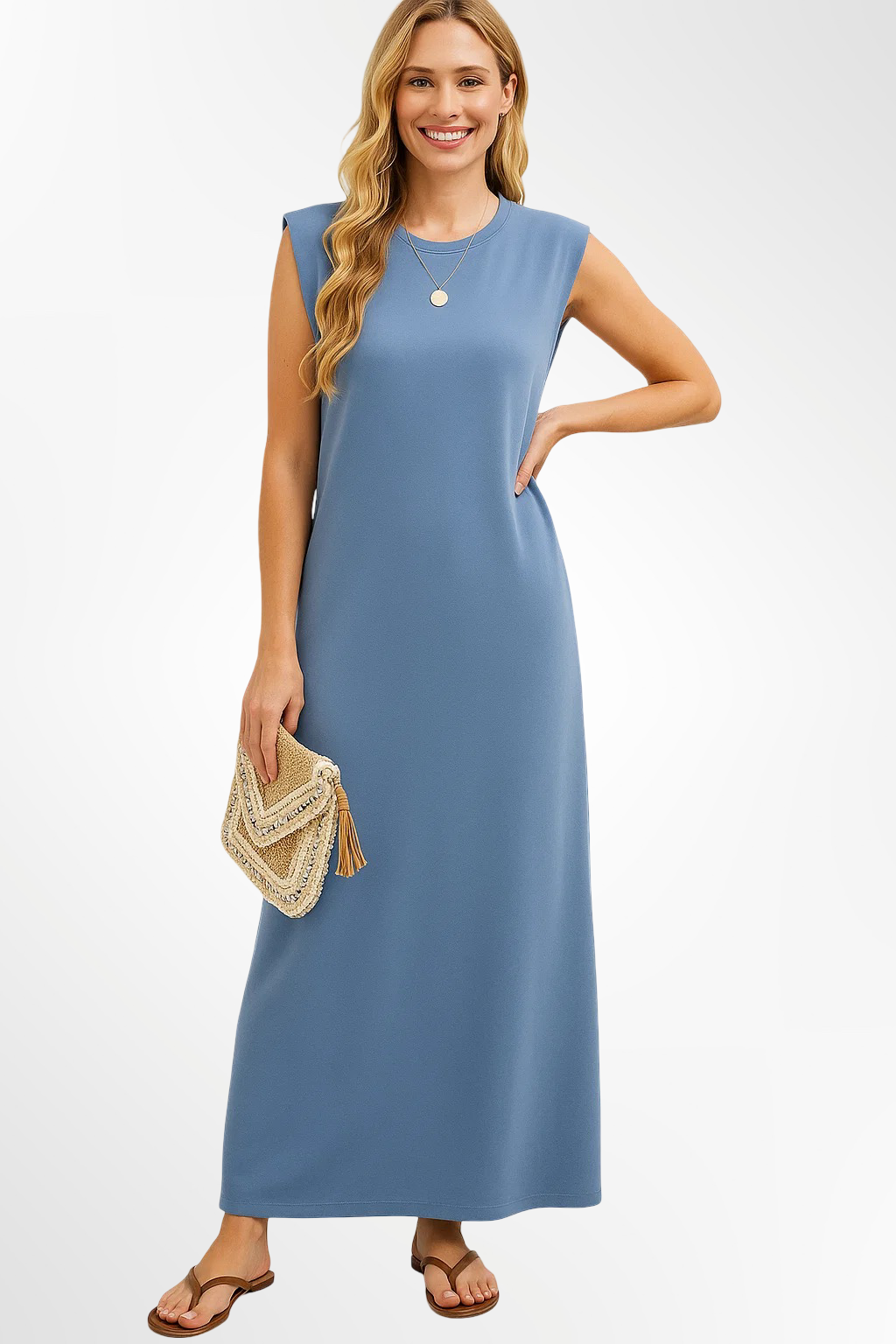 Emma - Langes Fließendes Kleid