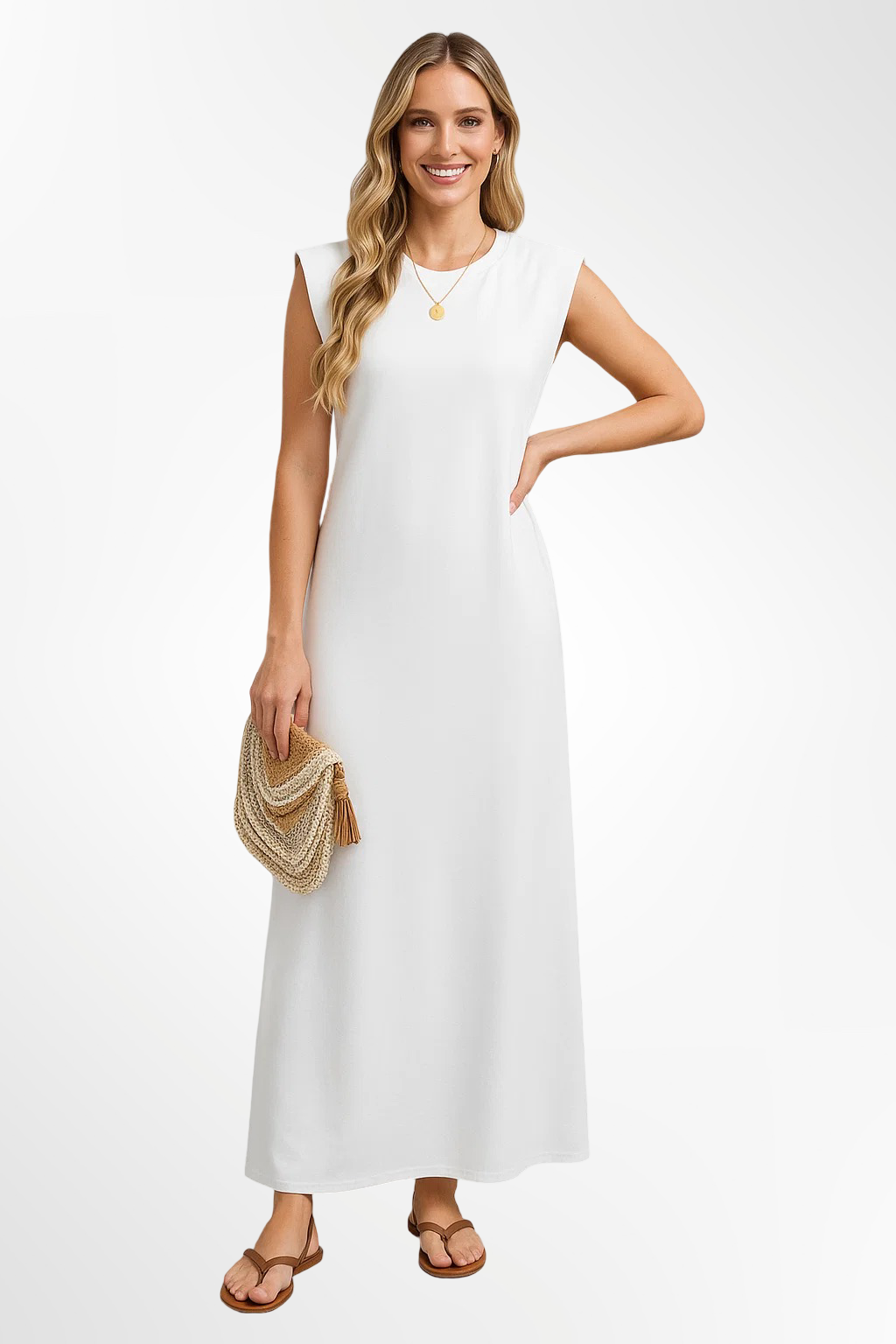 Emma - Langes Fließendes Kleid