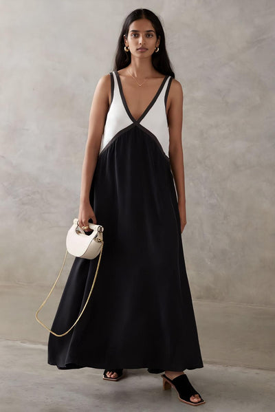 Elena - Ärmelloses Midi-Kleid