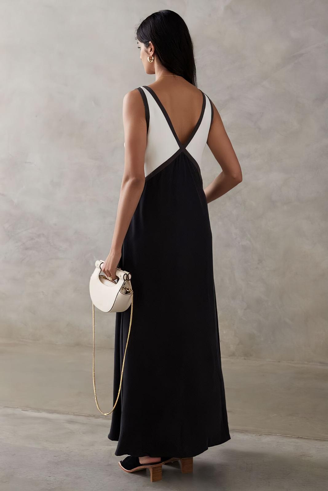 Elena - Ärmelloses Midi-Kleid