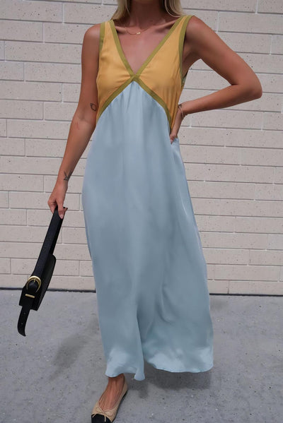 Elena - Ärmelloses Midi-Kleid