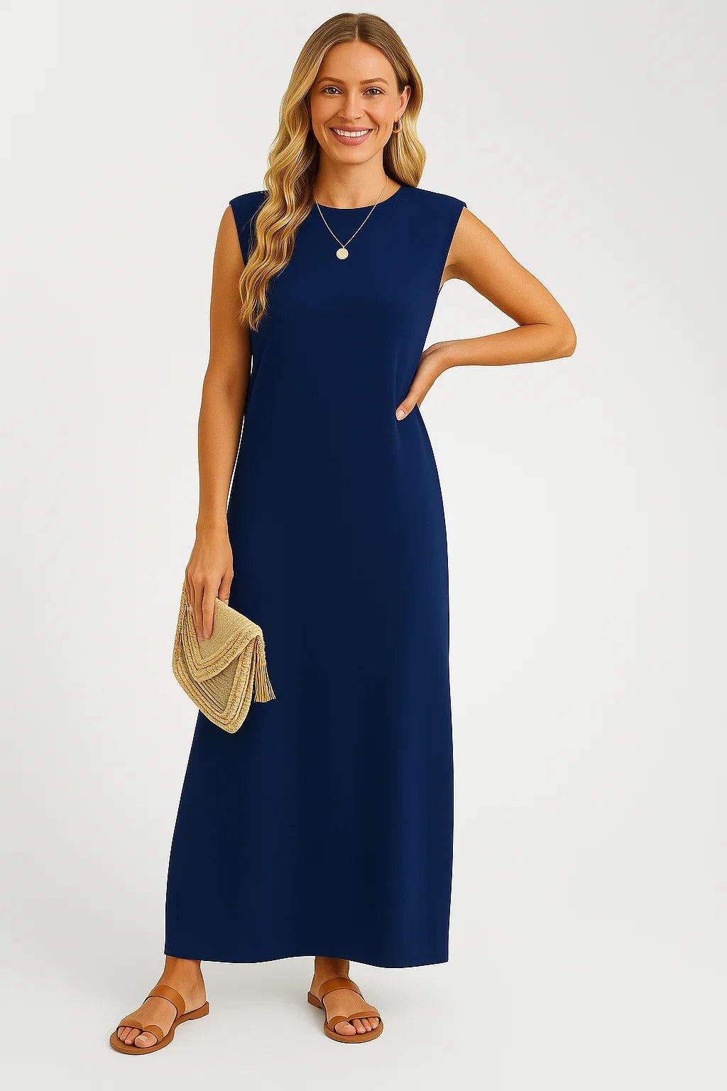 Emma - Langes Fließendes Kleid