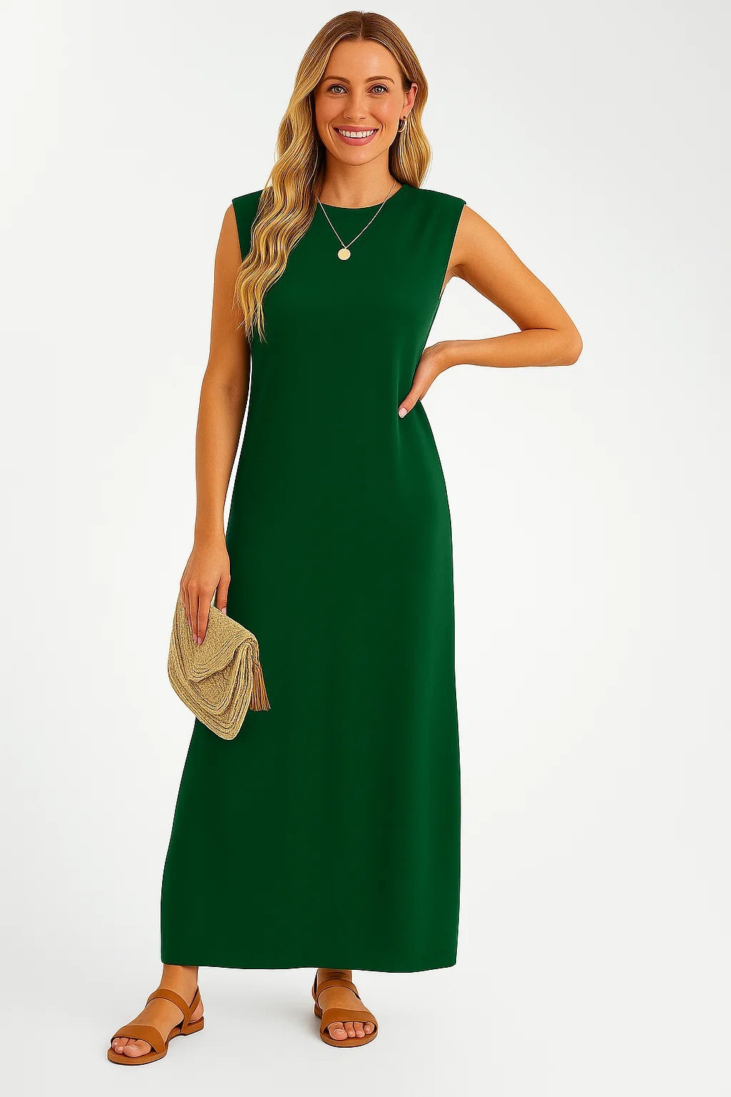 Emma - Langes Fließendes Kleid