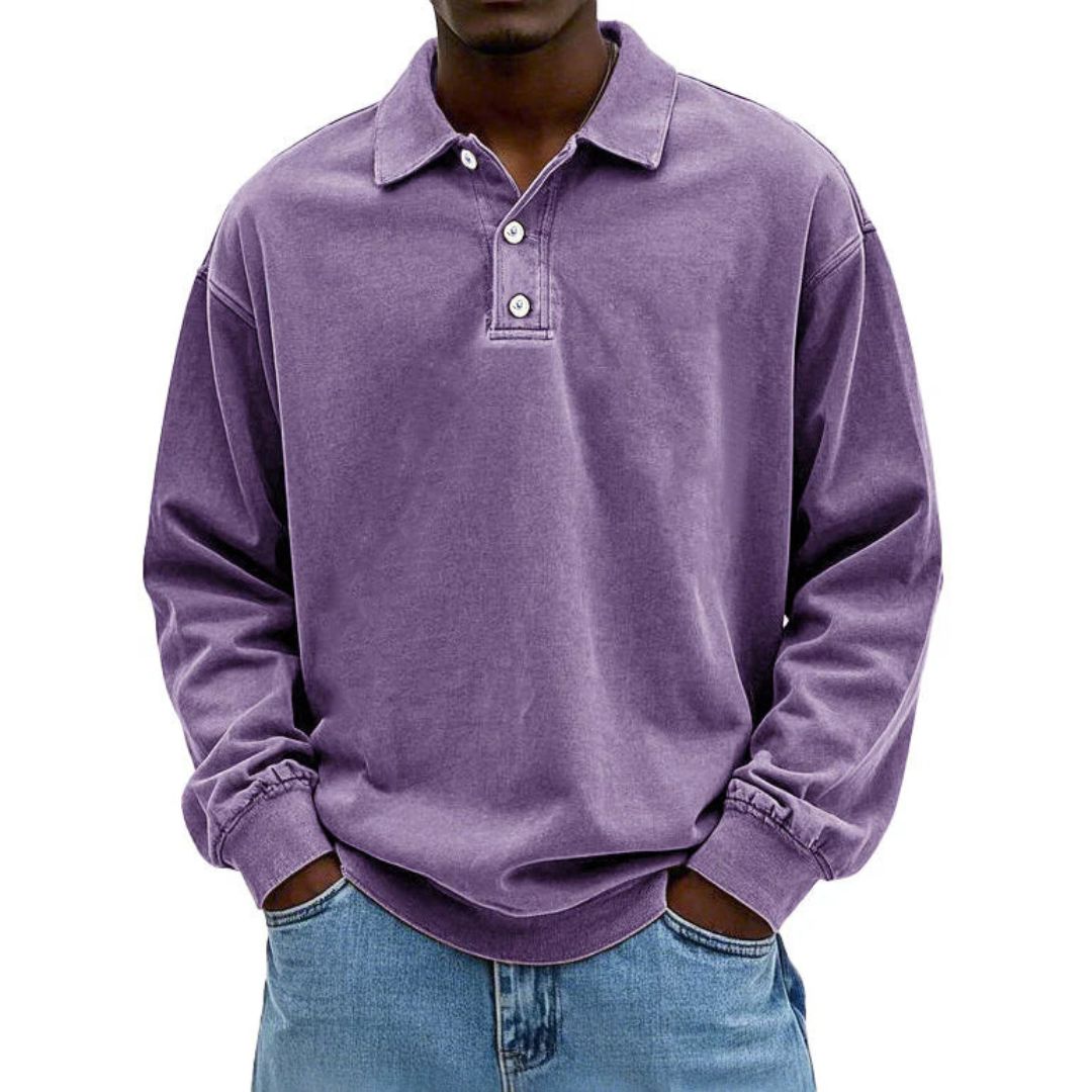 OTTOKAR I LANGARM-POLOSHIRT