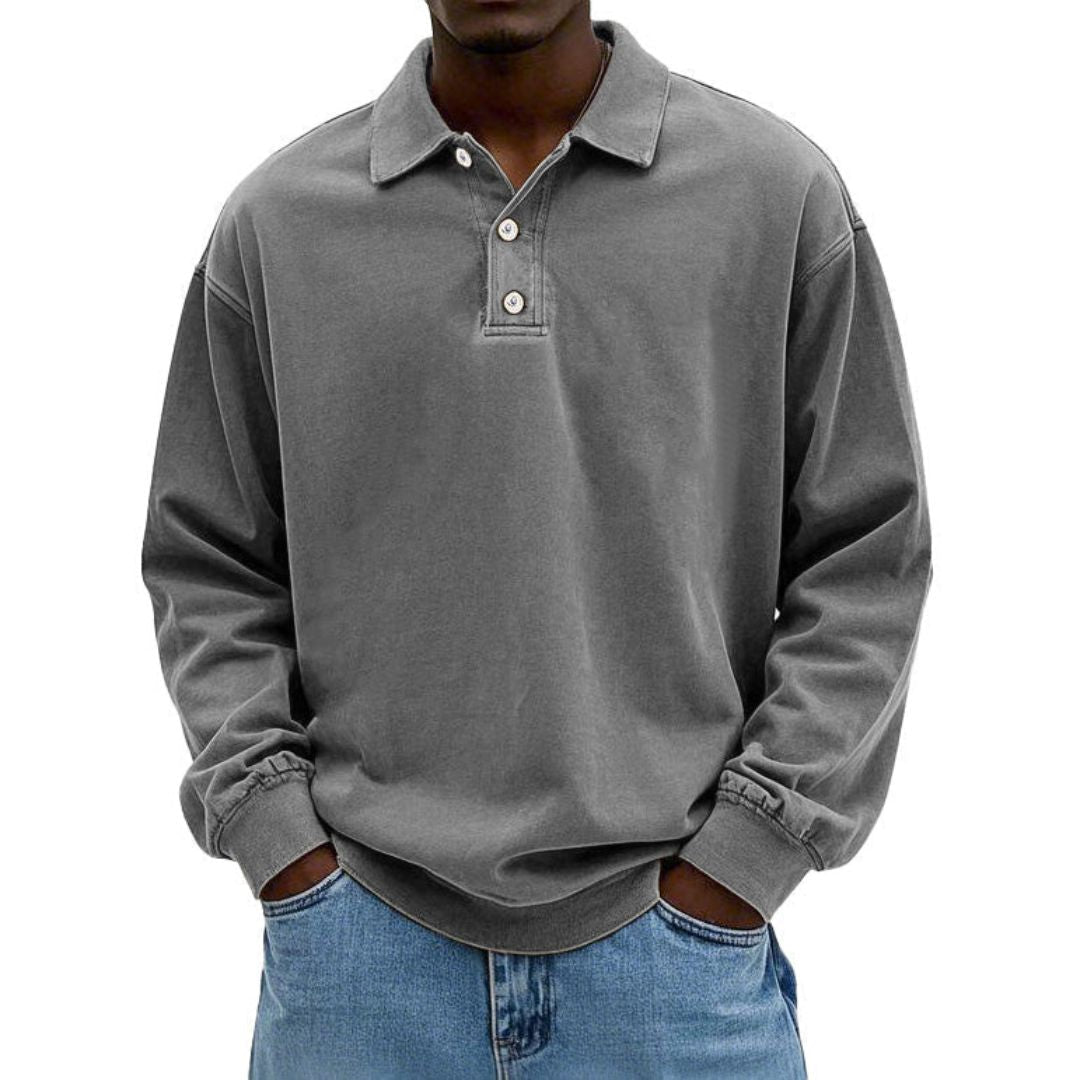 OTTOKAR I LANGARM-POLOSHIRT