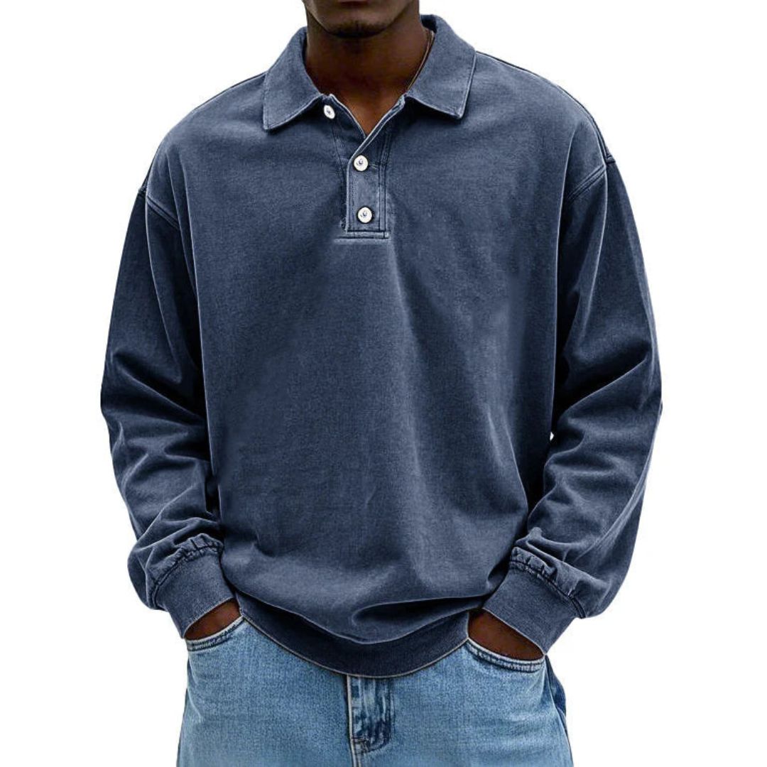 OTTOKAR I LANGARM-POLOSHIRT