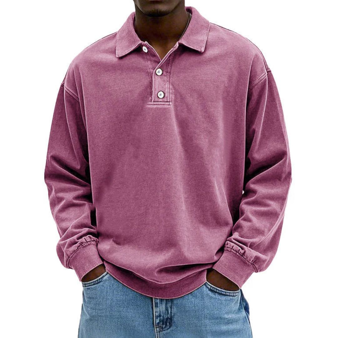 OTTOKAR I LANGARM-POLOSHIRT