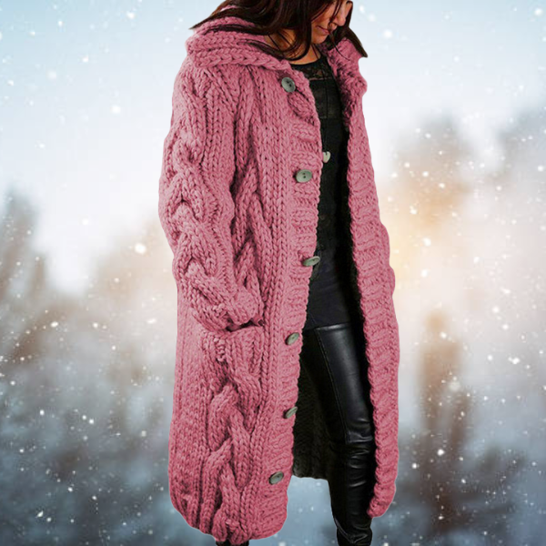 Bella | Eleganter Intrecciato Cardigan für Damen