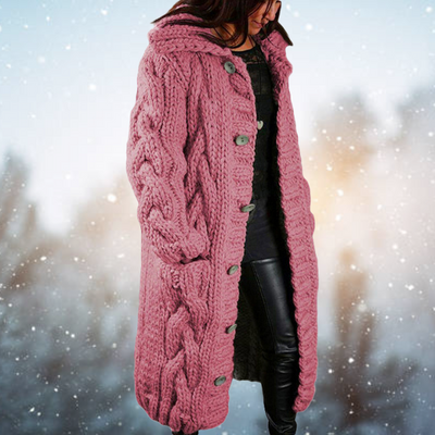 Bella | Eleganter Intrecciato Cardigan für Damen