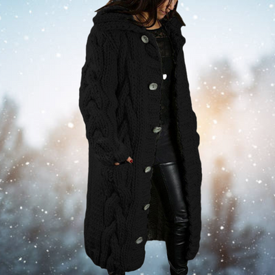 Bella | Eleganter Intrecciato Cardigan für Damen