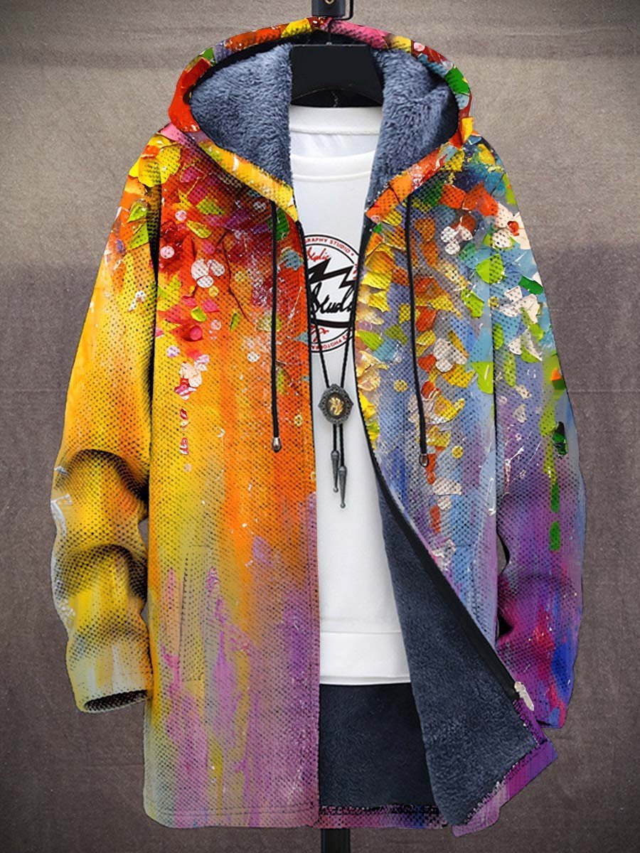 Anders | Abstrakter Splash Hoodie