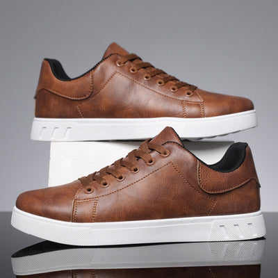 YORWIN I VINTAGE LEDER SPORTSCHUHE