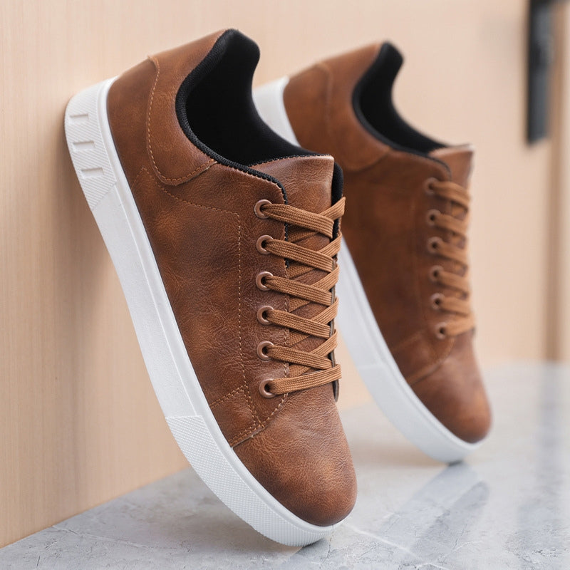 YORWIN I VINTAGE LEDER SPORTSCHUHE