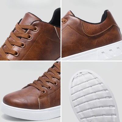 YORWIN I VINTAGE LEDER SPORTSCHUHE