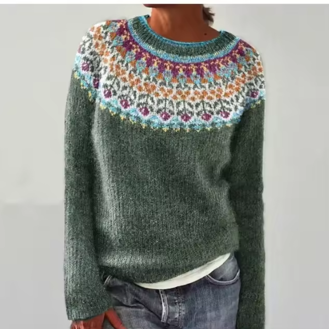 Silvana | Gemütlicher Retro-Pullover
