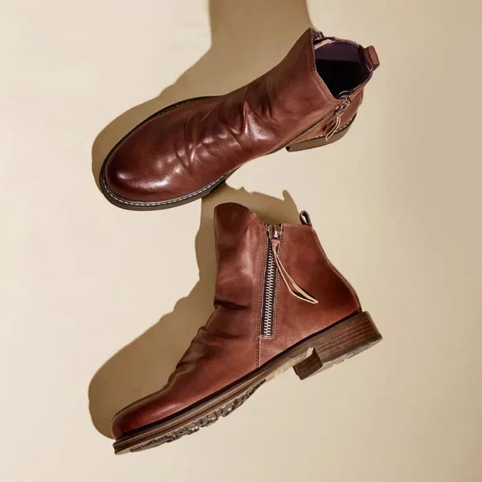 INGRAM I STILVOLLE LEDERSTIEFEL