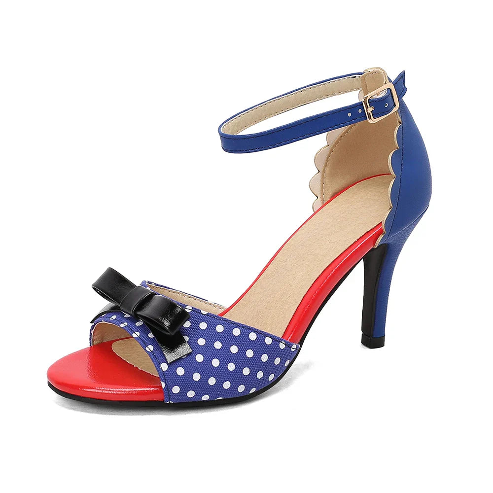 MELINA – Peeptoe-High Heels mit Knöchelriemen