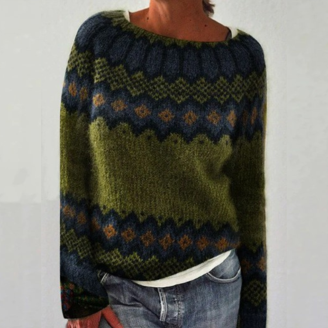 Anita | Gemütlicher Retro-Pullover