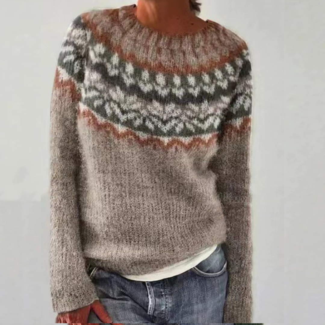 Chloe | Gemütlicher Retro-Pullover