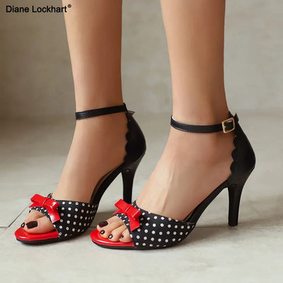 MELINA – Peeptoe-High Heels mit Knöchelriemen