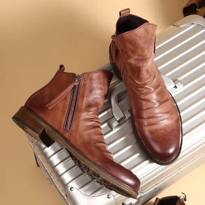 INGRAM I STILVOLLE LEDERSTIEFEL