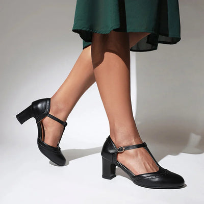 ALISSA – T Riemchen High Heels