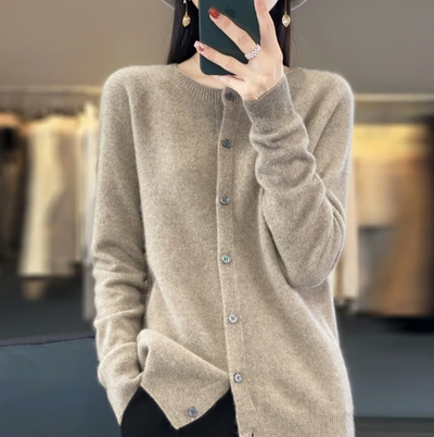 Angelika | Merinowolle Cardigans