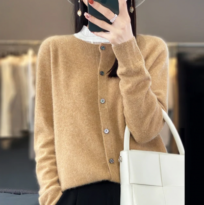 Angelika | Merinowolle Cardigans