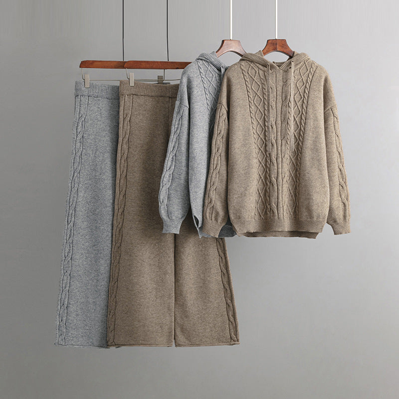 Firenze™ - Super Bequemes Oversize-Strickkombinationsensemble
