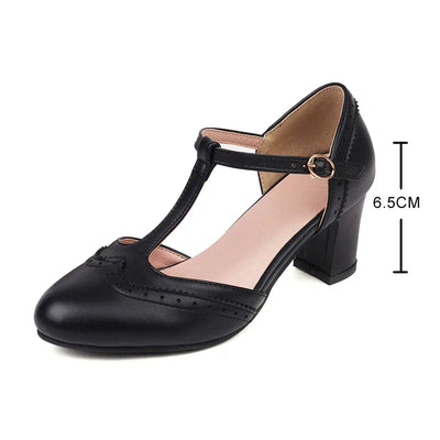 ALISSA – T Riemchen High Heels