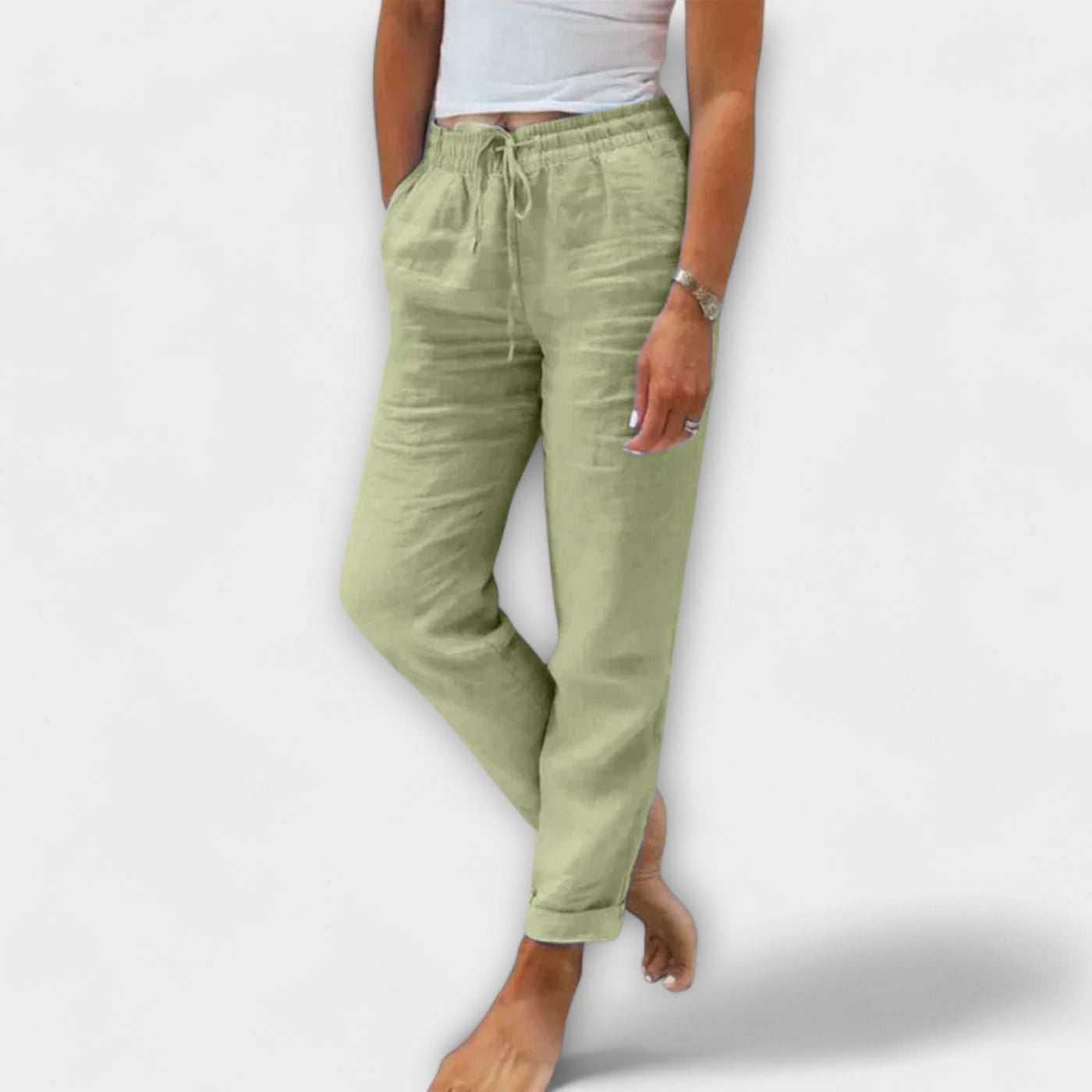 BENEDITA – Leichte Leinenhose
