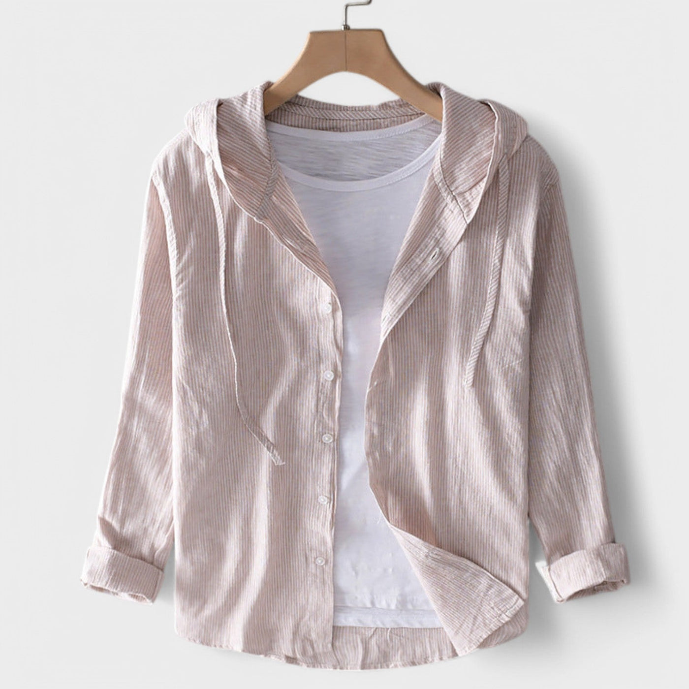 CLARA – Baumwollbluse mit Kapuze