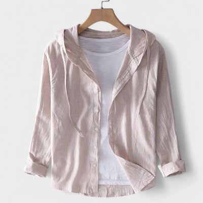 CLARA – Baumwollbluse mit Kapuze
