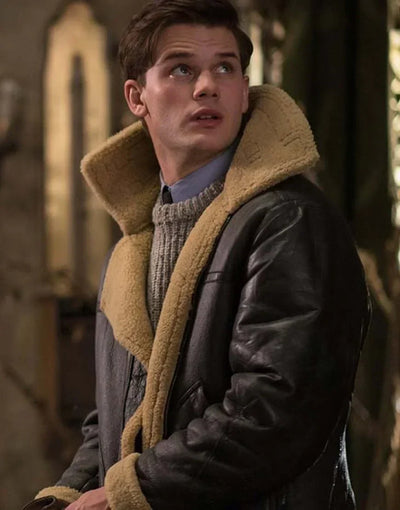 Maverick™ - Shearling-Lederjacke