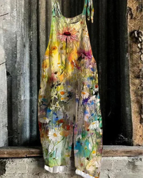 FLEUR – Floraler Gänseblümchen-Overall