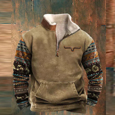 Daniel™ | Bequemer Quarter-Zip-Pullover