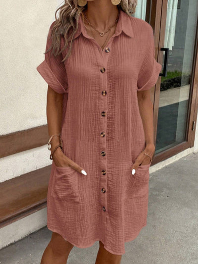 BEATRIZE – Lässiges Polo-Kleid